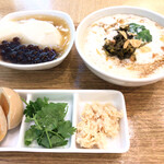 Chunsui tan - 鹹豆漿（シェンドウジャン）¥700＋ミニ豆花¥450