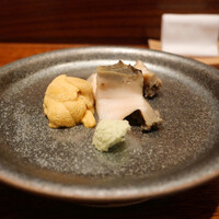 鮨 あお - 赤ウニ、天然アワビ