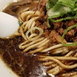 麺屋 六感堂 - 大人のブラック担々麺（汁あり）