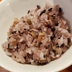 麺屋 六感堂 - 大人のブラック担々麺＋雑穀米