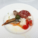 エビスエスクラッシコ - 豆アジのカルピオーネと・・
