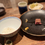 鳥茂 - ご飯とお肉