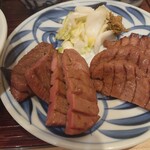 Aoba - 牛たん味比べ御膳もろみ醤油と塩(お肉1.5倍)