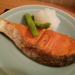 定食 美松 - 紅鮭。