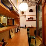 定食 美松 - 店内光景。