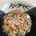 立喰そば かしやま - これを見てたぬきも旨いだろうと思った