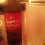 Sanguria - スペインビール　エストレーラ・６８３円