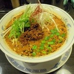 香氣　四川麺条 - 担々麺(中細ちぢれ麺) 640円