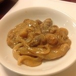 喜寿司 - お通しの烏賊の塩辛