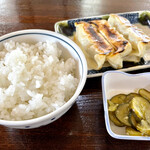 増や - 餃子セット　250円