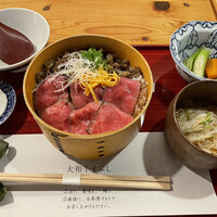 すき焼きと牛まぶし ももしき - 
