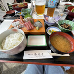 海花亭 - 刺身定食