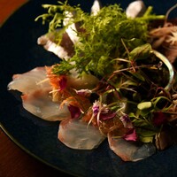 本日の鮮魚のカルパッチョ