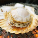 1 grilled scallop