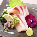 Yellowtail sashimi