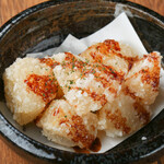 Fried oden radish