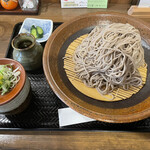 丸五そば屋山大前 - 大盛りもり蕎麦