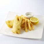 Fish and chips made with white fish caught in the Chita Peninsula