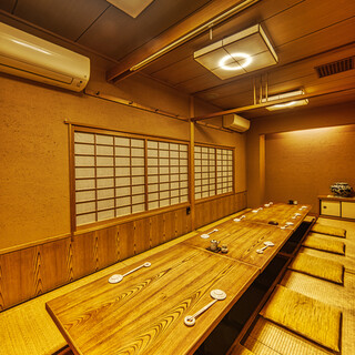 3名～23名までの個室完備◎普段使いからご接待・ハレの日まで