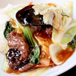 Fuku Rimmon - 流石牛肉飯で牛肉が多く入っていました。