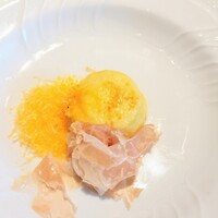 La Brianza - きわみトウモロコシスフォルマート24ヶ月熟成ミモレットチーズクラッタ。アツアツのスフォルマートにチーズもクラッタもとろけて絡み美味しい☆ きわみトウモロコシの甘みやさしくて塩気で引き立つわぁ