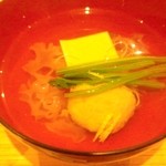 和彩　そあら - つみれの入った椀物