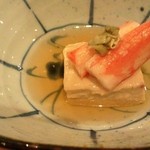 和彩　そあら - ズワイガニ＆クルミ豆腐