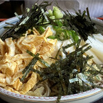 蕎谷戸 - 冷やし豆腐たぬき大盛