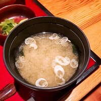 神楽坂 鴨匠 - ⚫味噌汁
