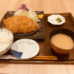 Tonkatsu Wakou - Wロースカツご飯