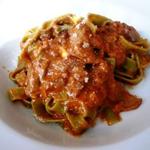 コンポステラ - イタリア産ポルチーニ茸とグリーン麺のクリーム風味