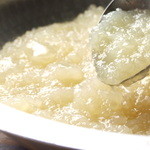 Nono Tori Ibaraki Tsubaki No Honjin - 播州百日鶏のガラを８時間煮込んだ自家製スープ。コラーゲンの固まり☆