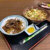 松崎屋食堂 - ミニ和牛肉丼+うどん