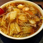 文華楼 - 広東麺（醤油）