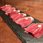 泡盛倉庫 - 山羊刺し