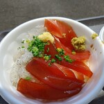 どんぶりハウス - 用宗丼　生しらすと漬けまぐろの丼です