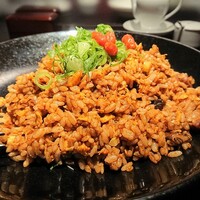 過門香 銀座本店 - 揚州式五目チャーハンのアップ