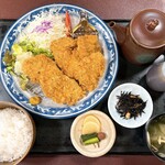 食事処 ゆたか屋 - ひれかつ定食