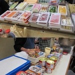 ほてい屋酒店 - 並ぶお料理と缶にウキウキ☆