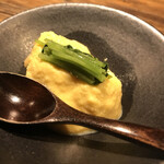 壮士 - 揚げた鱧の卵とじ