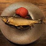 壮士 - 鮎と焼トマト