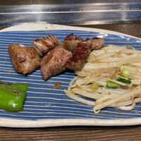 SAI.teppan - サイコロステーキ50gともやし