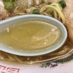 岡山らぁめん　麺屋照清 - 塩チャーシュー680円大盛100円増し