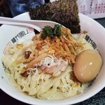 塩そば専門店 桑ばら - 冷やし塩油そば＋味玉