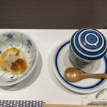 うなぎ処 山道 - 小鉢と茶わん蒸し