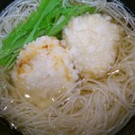 はしたて - 貝柱あられ揚げ煮麺