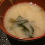 Kanzen Koshitsu Tsukuyomi - 味噌汁(具沢山)