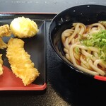 伊予製麺 - ぶっかけと天ぷら