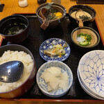 郷土料理 大衆割烹 ほづみ亭 - 鯛めしさつまよくばりセット