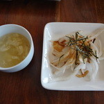 クウシ - サラダ＆スープ（2012/11）